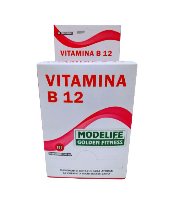 nubefan Tienda pro Almagreen 2511021413 Vitamina B12 x 100 comp - Imagen 1