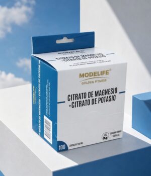 Citrato de Magnesio + Citrato de Potasio x 100 Cápsulas Modelife