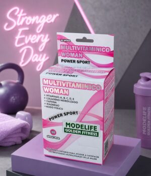 Multivitamínico Woman Power Sport x 100 Cápsulas Modelife